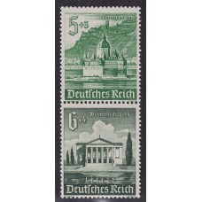 ALEMANIA 1940 ESTAMPILLAS SE-TENANT ZUSAMMENDRUCKE NUEVAS MINT